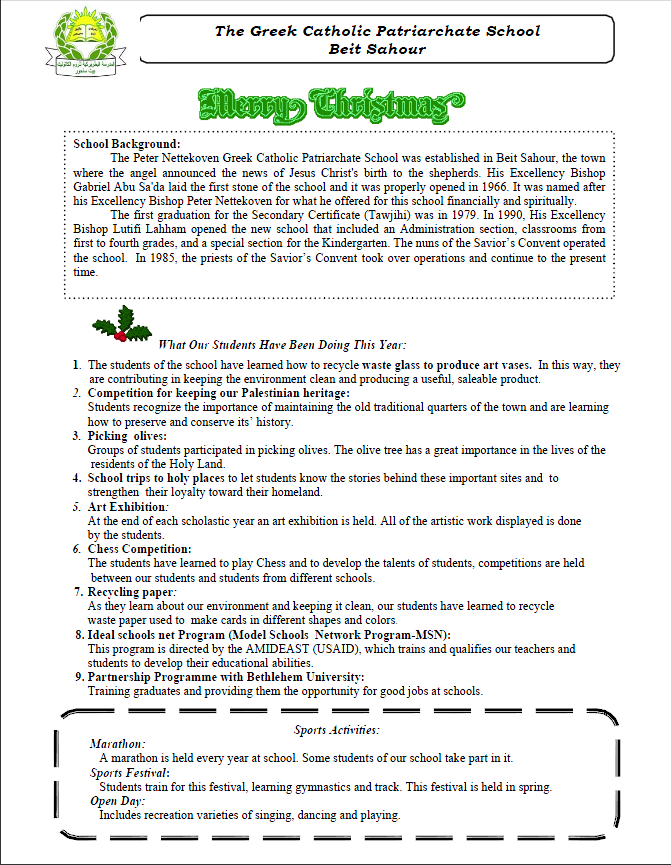 newsletter